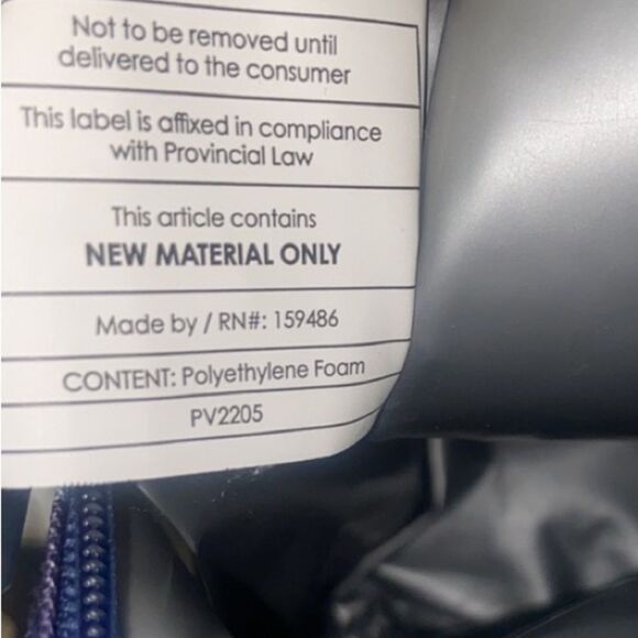 Tal Hard Blue and White LunchBag Camuflauge Insulated with Stylish Design - Picture 8 of 8